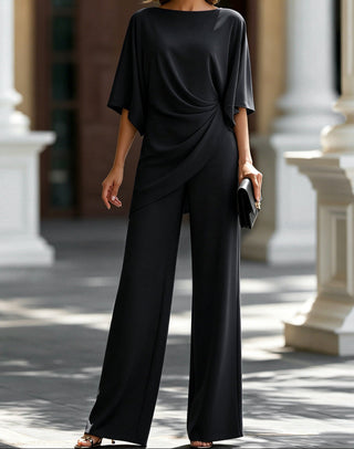 Lorna | Draped Waist Two Piece Set