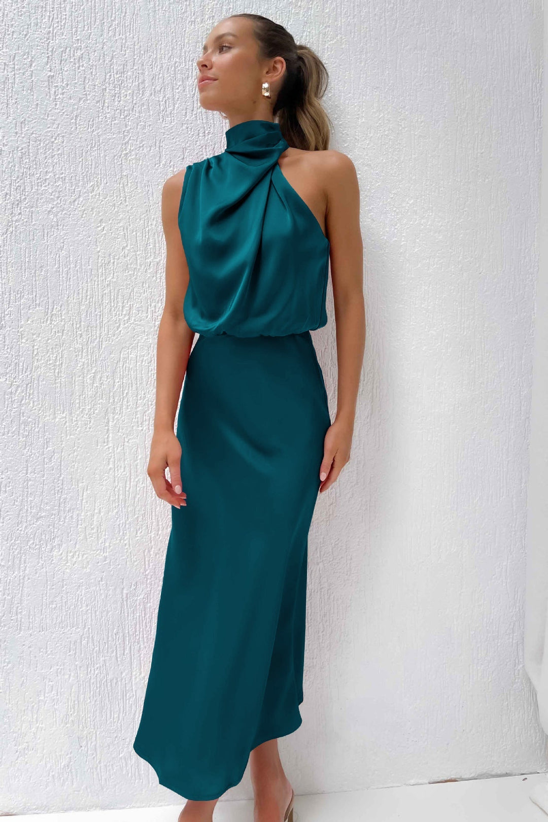 Vivian & Claire™ | Draped Dress