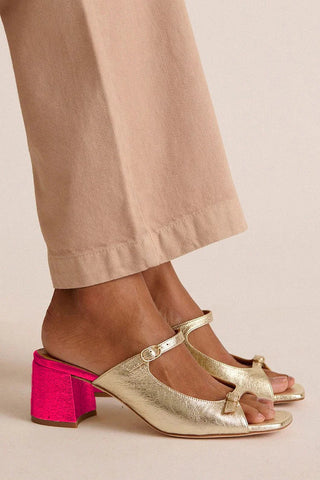 RUBY | Block Toe Heeled Sandals