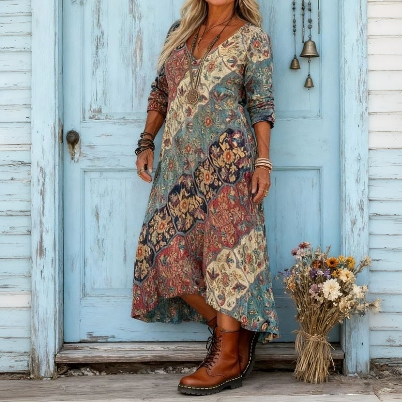 Lidia | Flowy Maxi Dress