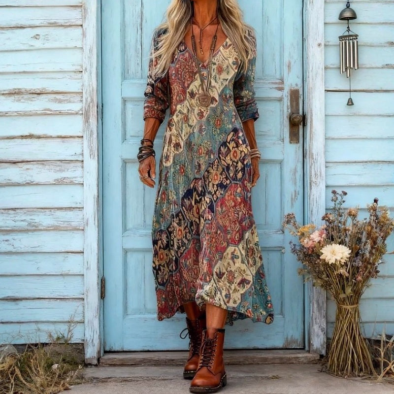 Lidia | Flowy Maxi Dress