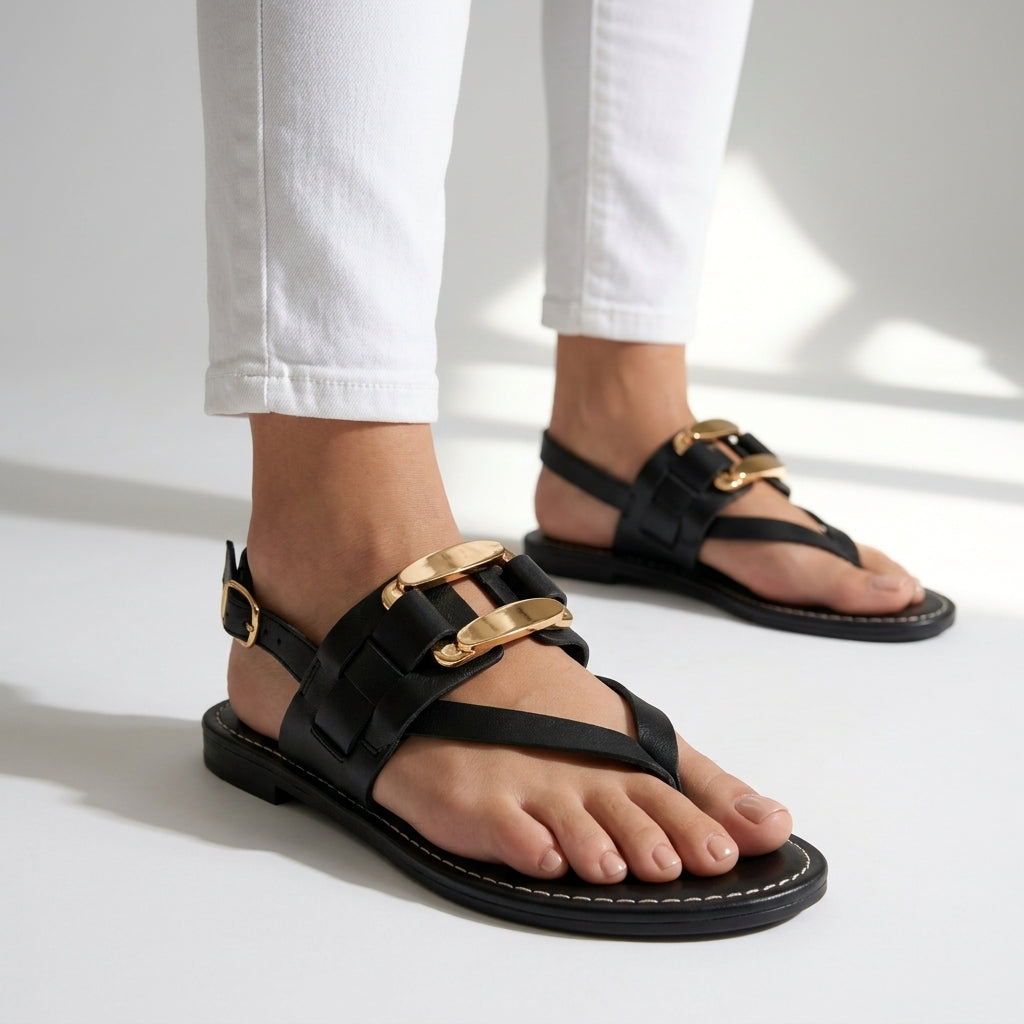 Margot Orthopedic Leather Sandals