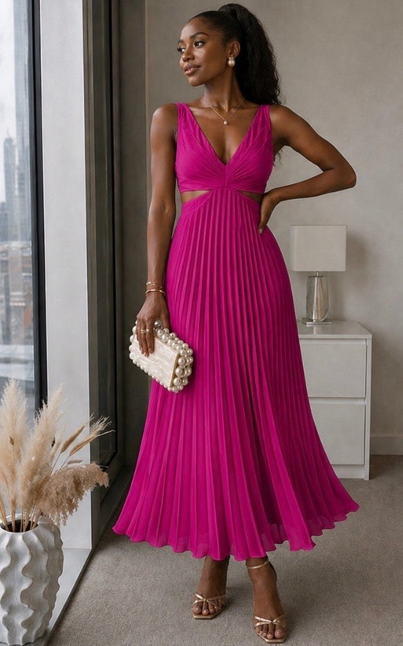 Vivian & Claire™ | Radiant Twist Dress