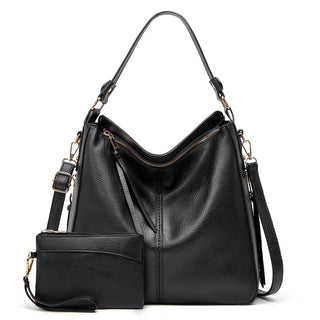 Hannah - Luxury Leather Hobo Anti-Theft Handbag