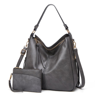 Hannah - Luxury Leather Hobo Anti-Theft Handbag