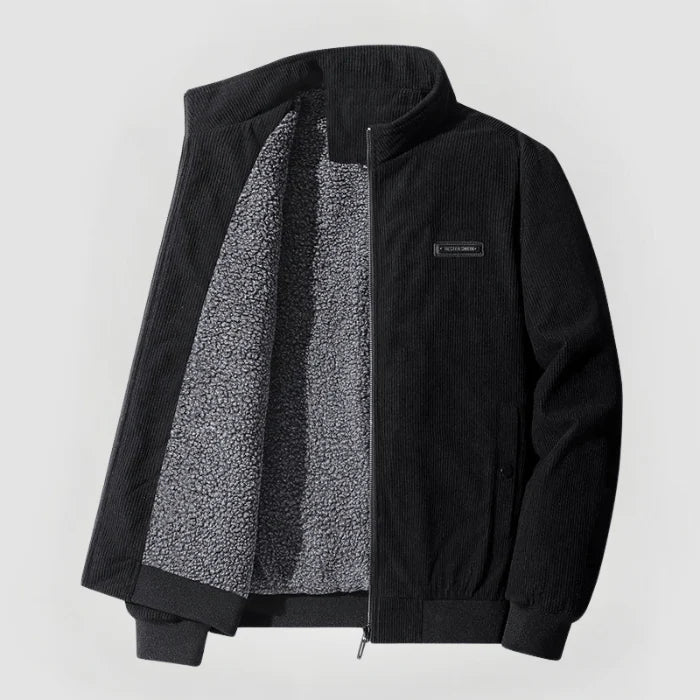 Carl™ | Warm Classic Fleece-Lined Corduroy Jacket