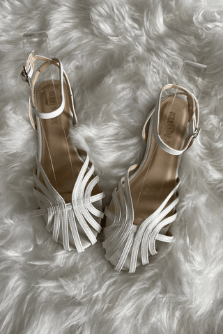 RUTH | Round Toe Strap Sandals