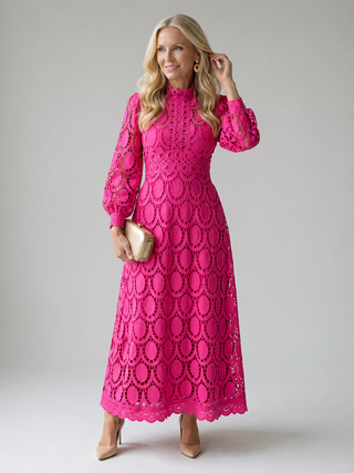 Vivian & Claire™ | Lace Midi Dress