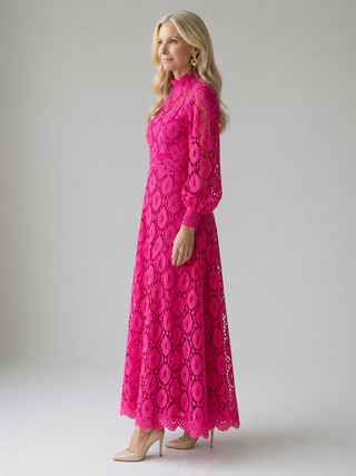 Vivian & Claire™ | Lace Midi Dress