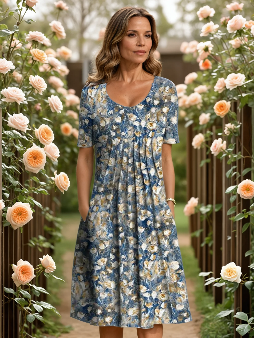 Georgina | Tummy-Smoothing Elegant Dress