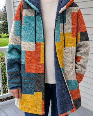 Gwendolyn | Artistic Hooded Coat