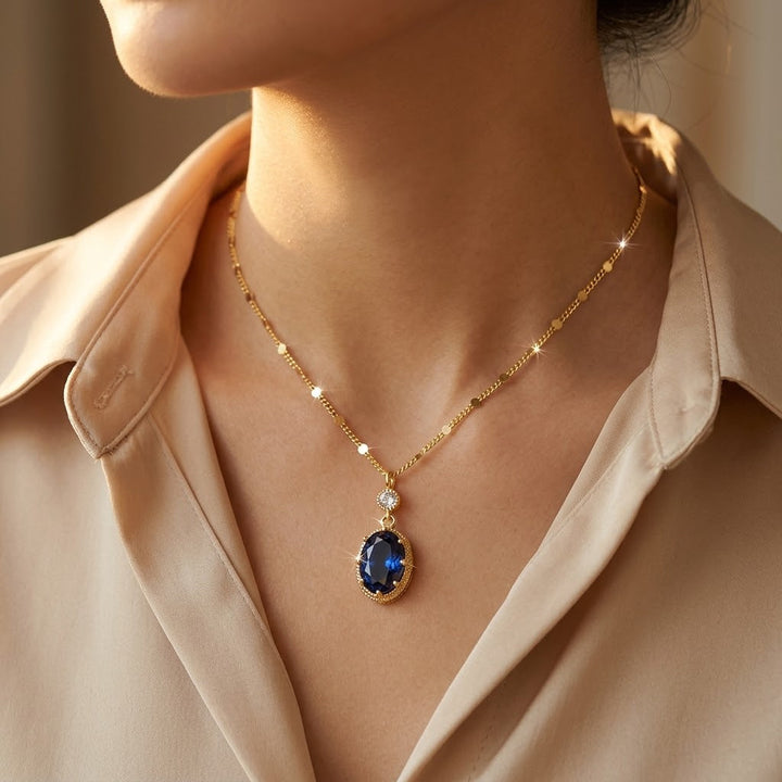 Kiera Sapphire Necklace