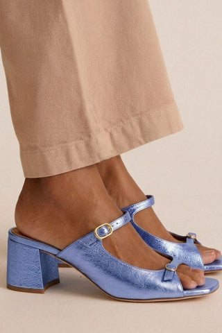 RUBY | Block Toe Heeled Sandals