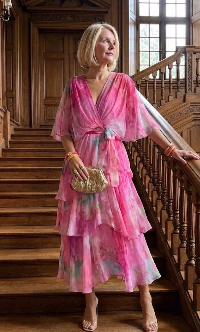 Vivian & Claire™ | Layered Floral Sun Dress