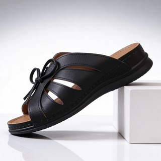 Odette Cushioned Bow Sandals