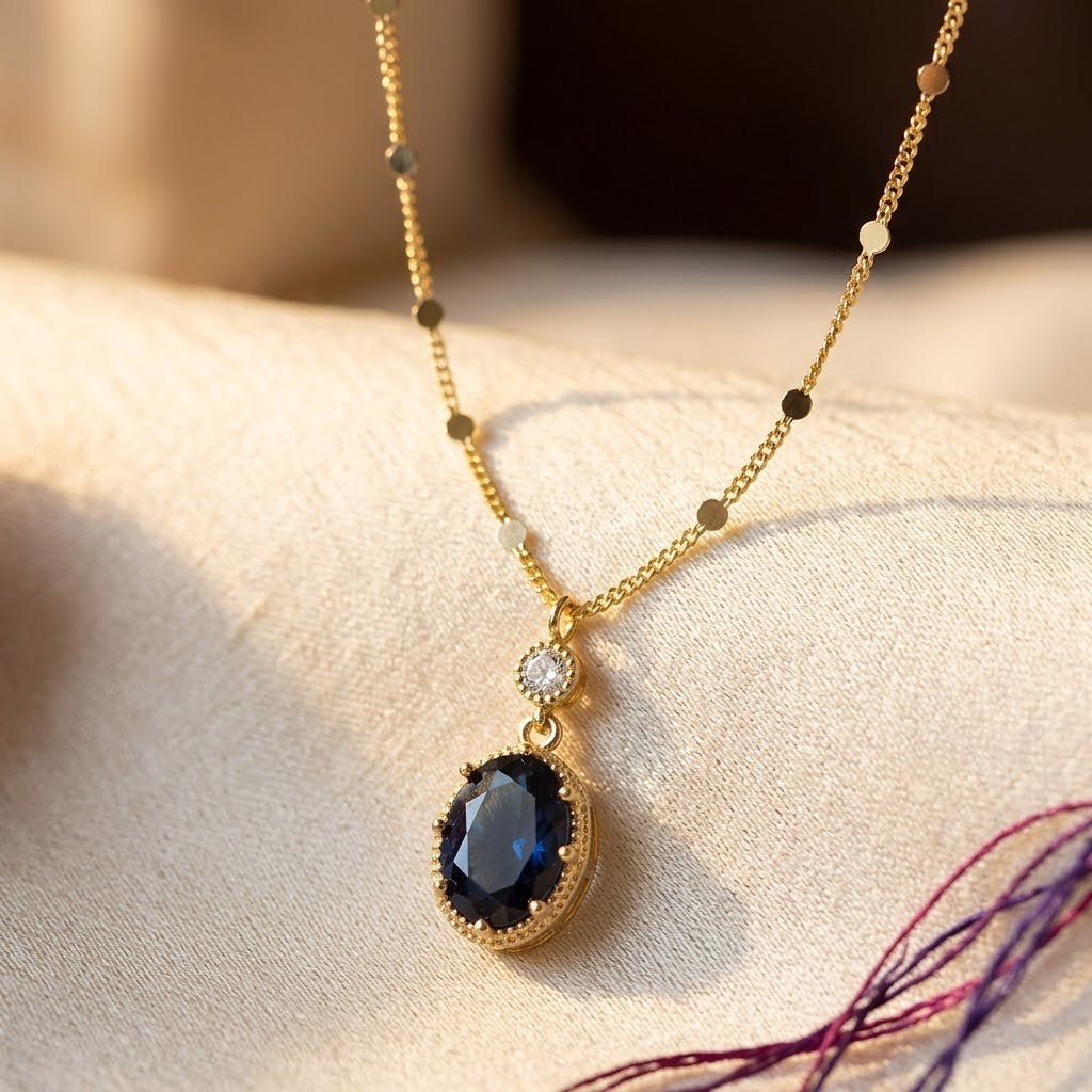 Kiera Sapphire Necklace