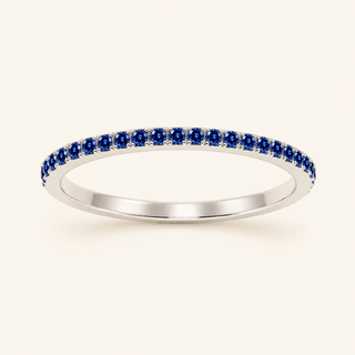Soraya White Gold Sapphire Ring