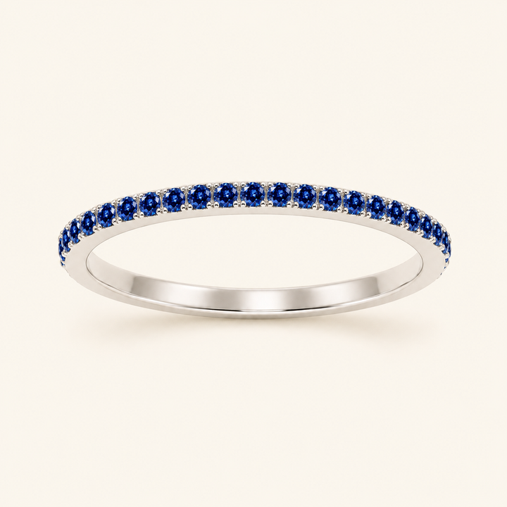 Soraya White Gold Sapphire Ring