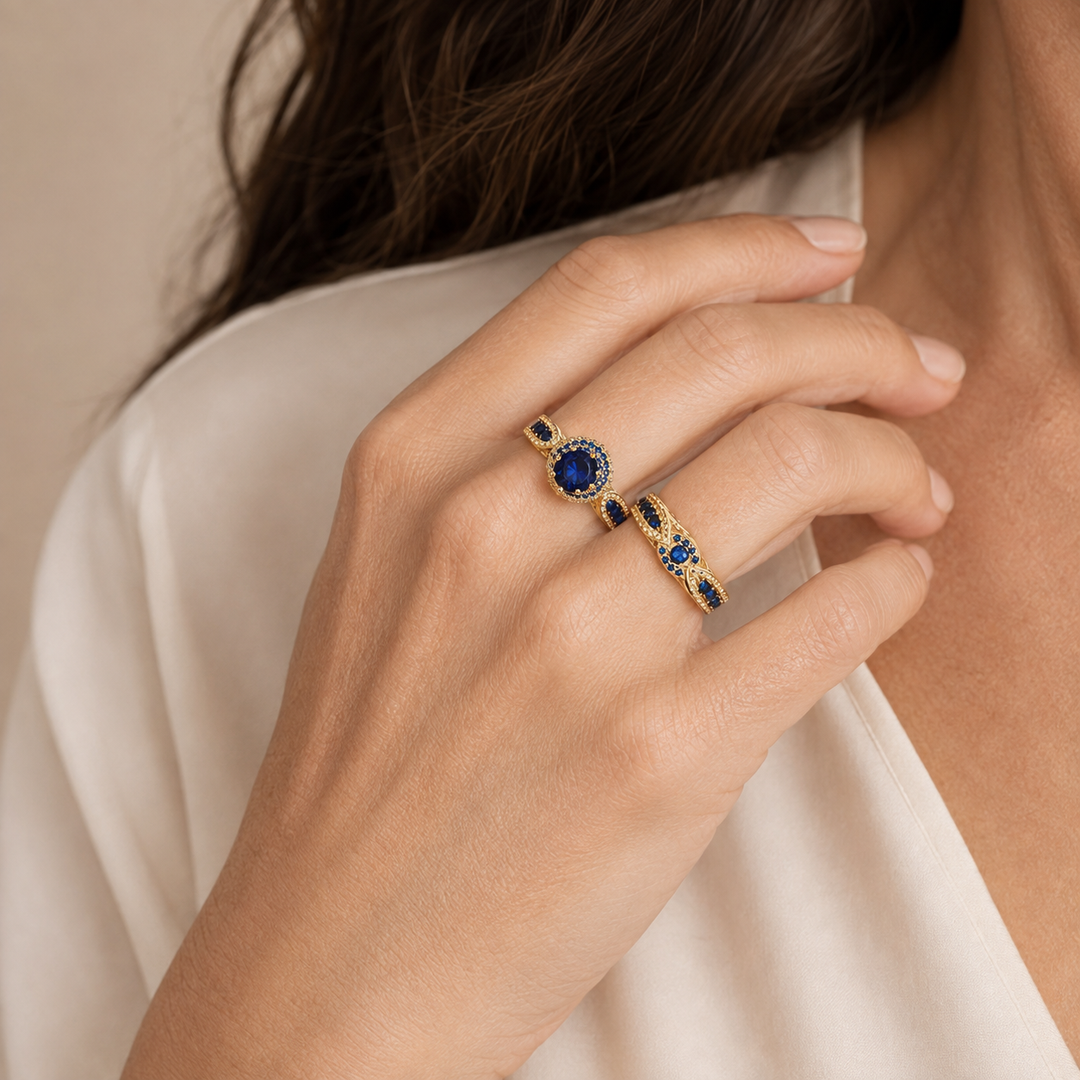 Bruna Sapphire Set