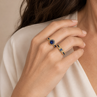 Bruna Sapphire Set