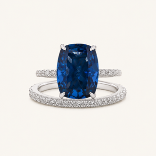 Viola White Gold Sapphire Set
