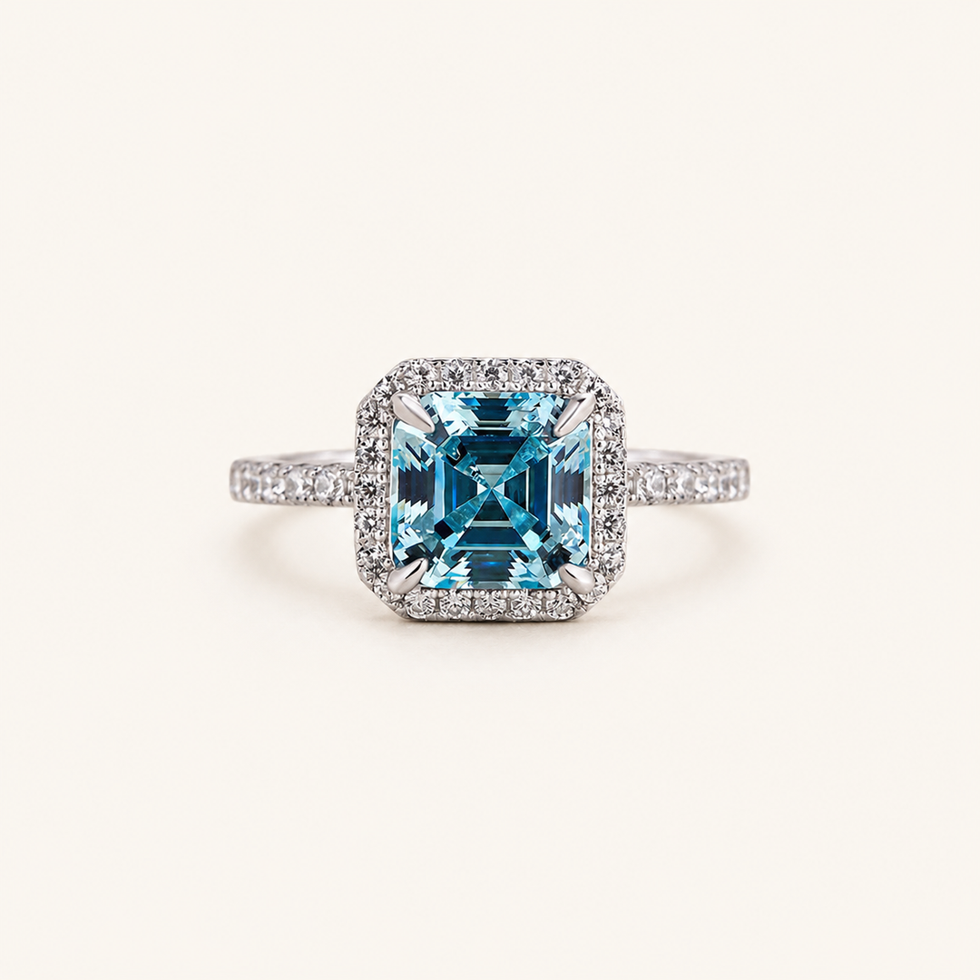 Margherita White Gold Sapphire Ring