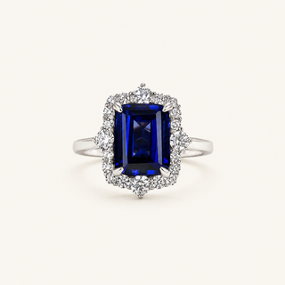 Miriam White Gold Sapphire Ring