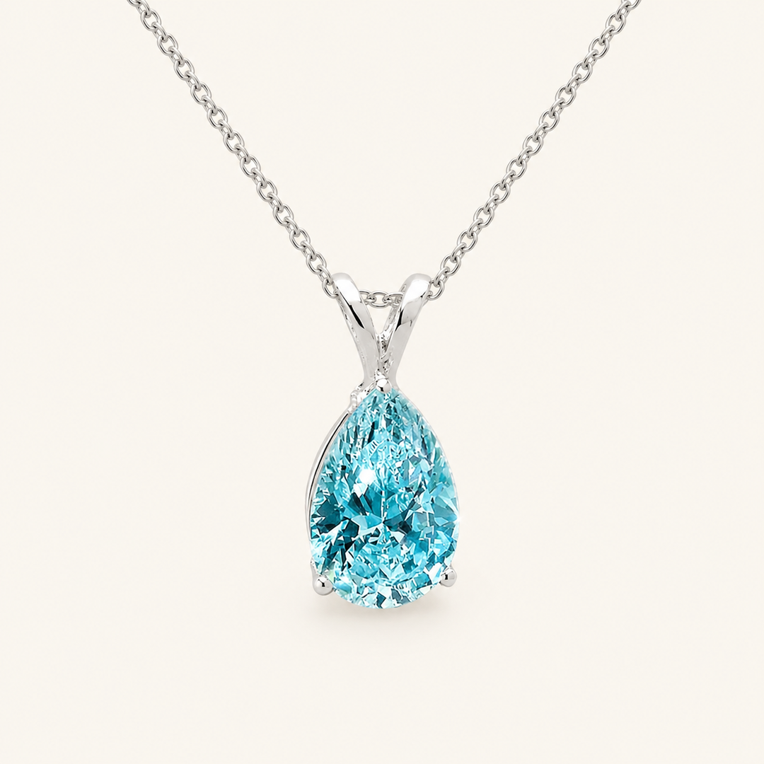 Tabitha White Gold Necklace