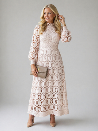 Vivian & Claire™ | Lace Midi Dress