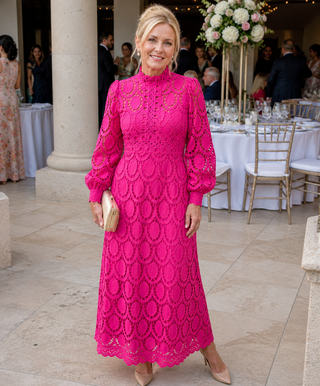 Vivian & Claire™ | Lace Midi Dress