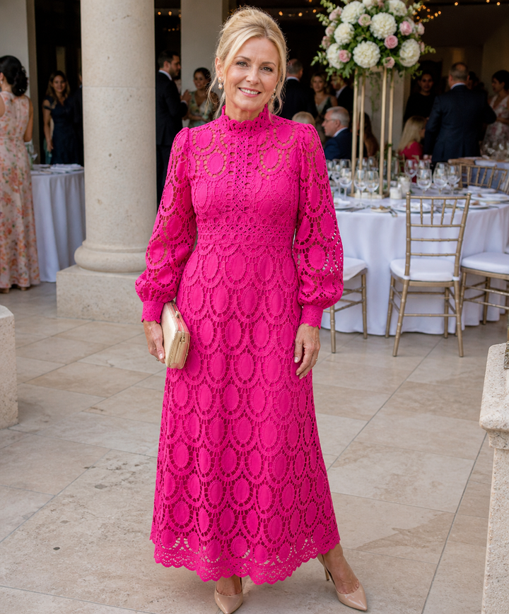 Vivian & Claire™ | Lace Midi Dress