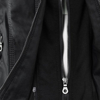 Callista | Hooded Moto Jacket