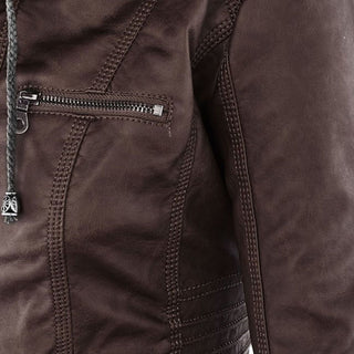 Esmé™ | Hooded Moto Jacket