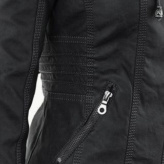 Esmé™ | Hooded Moto Jacket