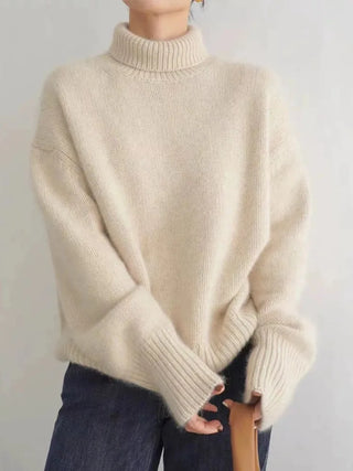 V|C - Oversized Turtleneck Knit Sweater Kathleen