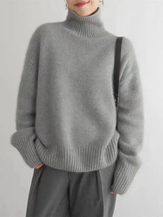 V|C - Oversized Turtleneck Knit Sweater Kathleen