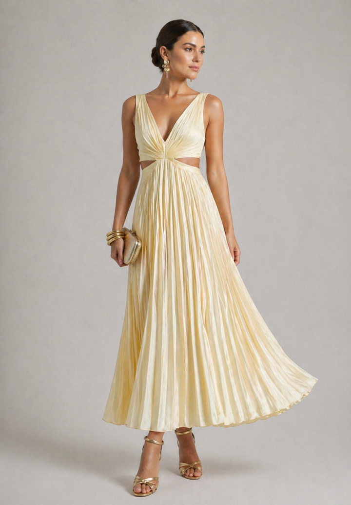 Vivian & Claire™ | Radiant Twist Dress