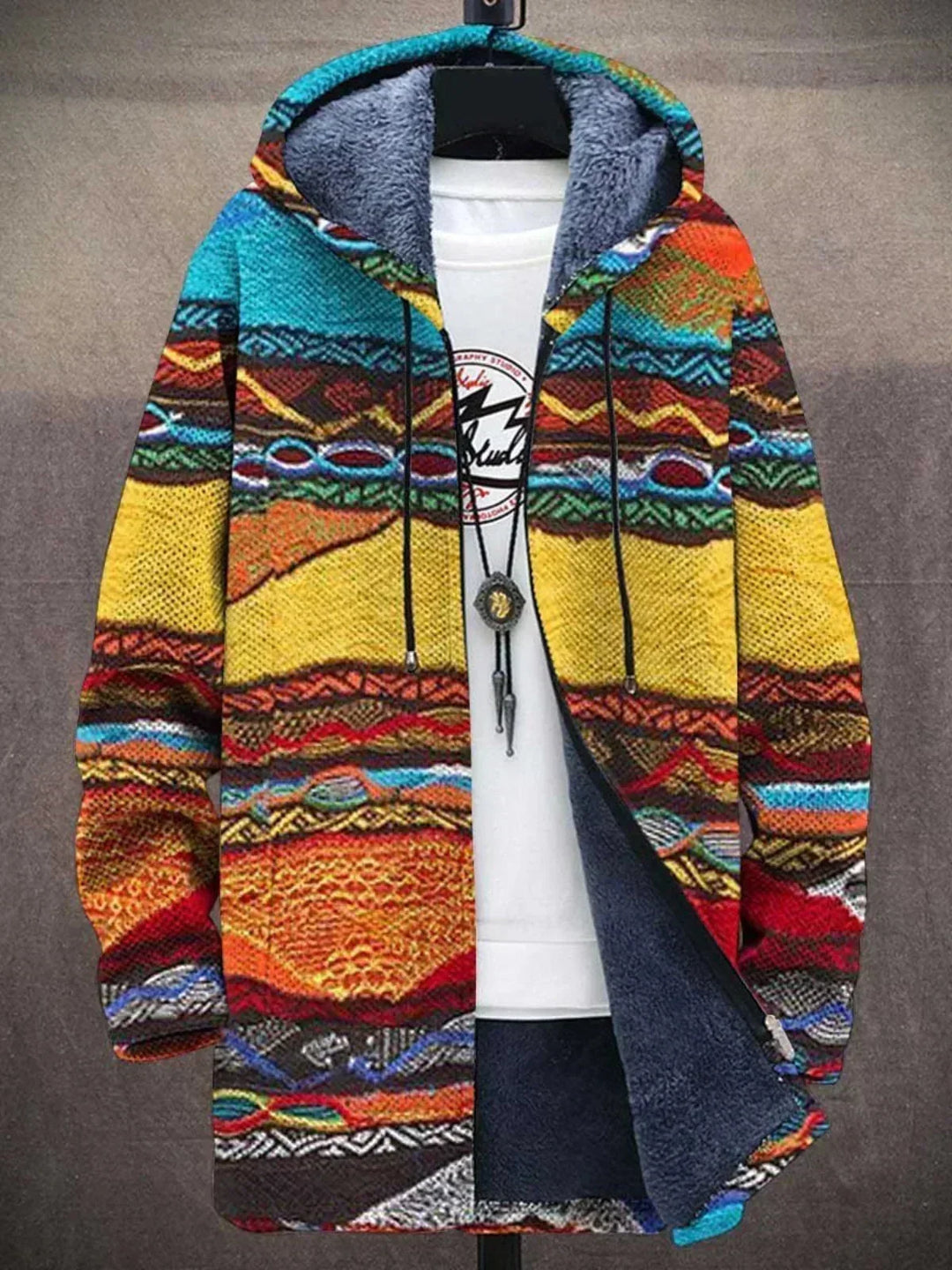 Ottoline | Artistic Hooded Coat