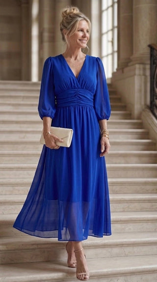 Vivian & Claire™ | Elegant Wrap Dress