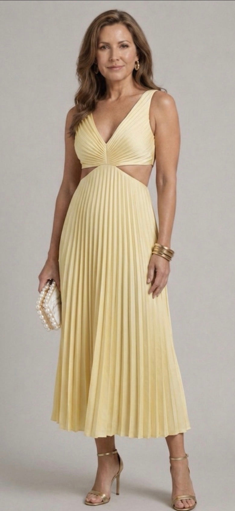 Vivian & Claire™ | Radiant Twist Dress