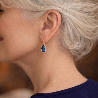 Paulina Sapphire Earrings