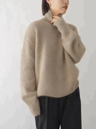 V|C - Oversized Turtleneck Knit Sweater Kathleen