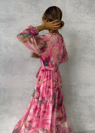 Vivian & Claire™ | Wrap Dress with Floral Print