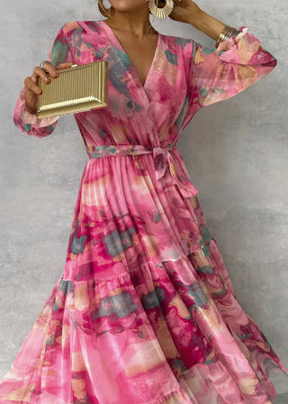 Vivian & Claire™ | Wrap Dress with Floral Print
