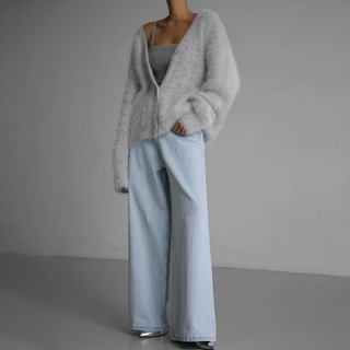 V|C - Brushed Mohair Button Cardigan Margaret