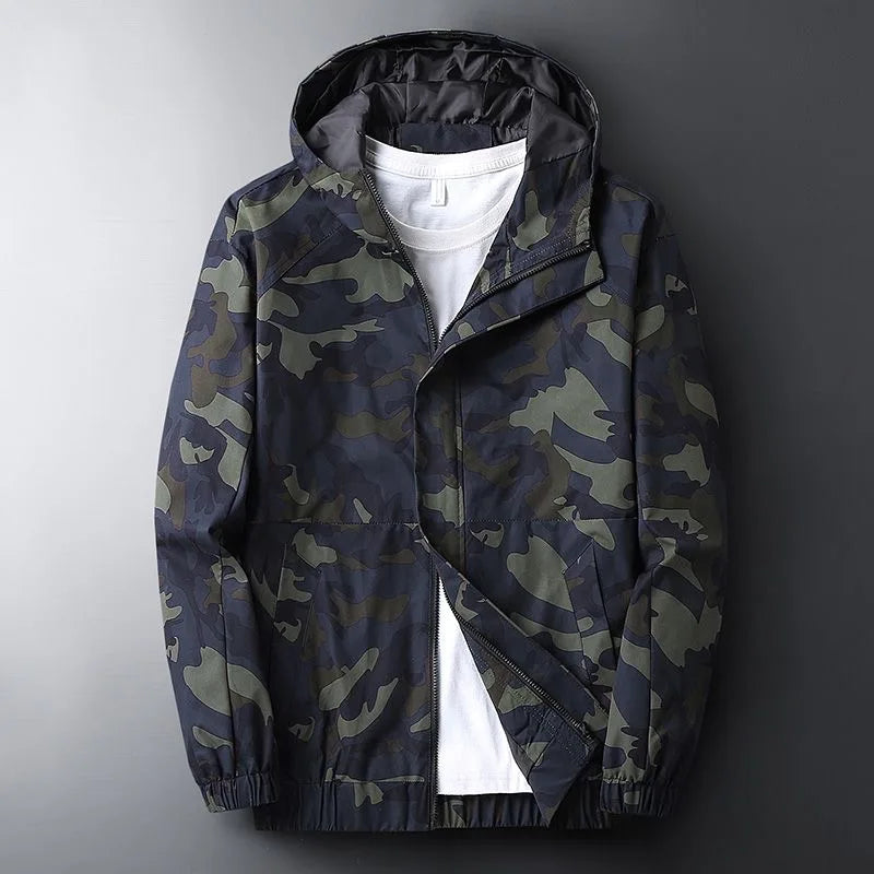 Keith™ | Classic Camo Hooded Jacket