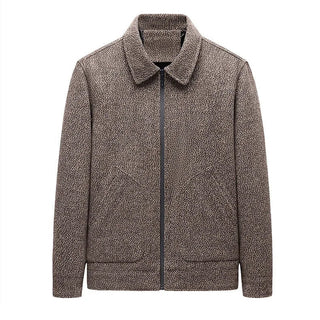 Gregory™ | Warm Classic Textured Zip Jacket