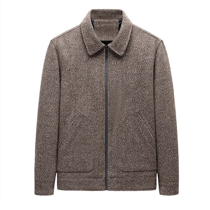 Gregory™ | Warm Classic Textured Zip Jacket
