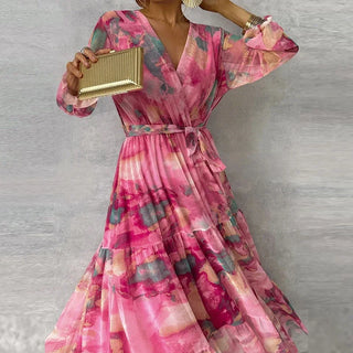 Sophie™ | Elegant Floral Pattern Dress