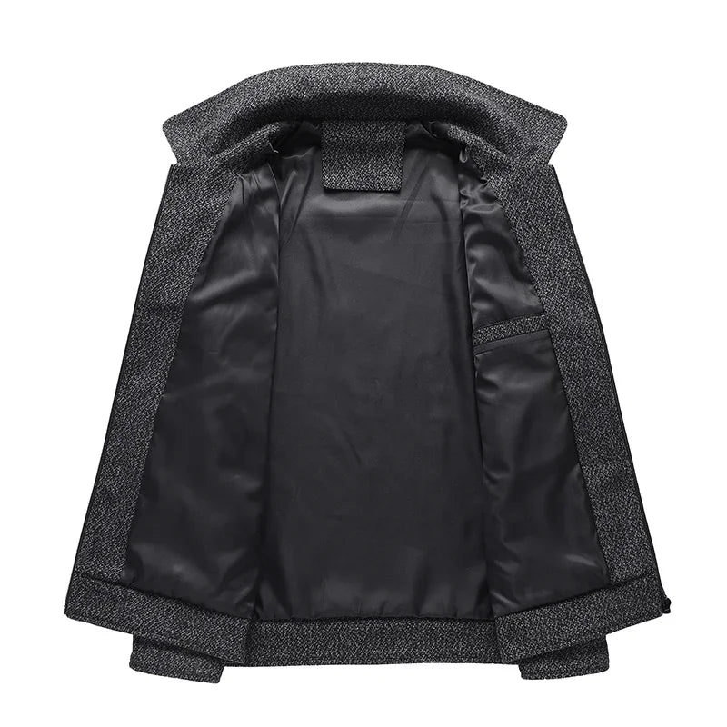Gregory™ | Warm Classic Textured Zip Jacket
